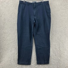Polo Ralph Lauren Pants Mens 38x29 Prospect Navy Blue Cotton Chino Straight Leg