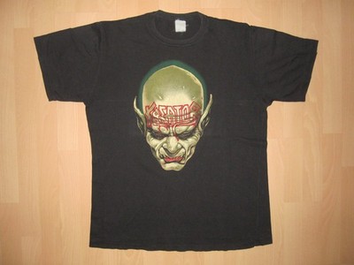 KREATOR ORIGINAL UK TOUR SHIRT 1987 celtic frost deathrow violent force assassin