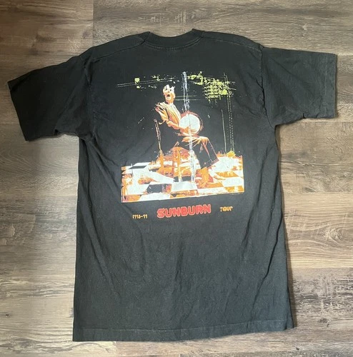 Fuel Sunburn Tour Shirt Mens L Rock Band Concer 1990s vintage concert t-shirt, vintage, single stitch, B+ condition