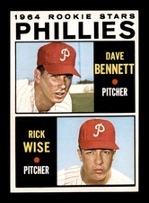 1964 Topps #561 Rick Wise/Dave Bennett Rookie Stars NM X3642114