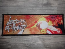 Last Days Of Humanity Back Patch Back Strip B...