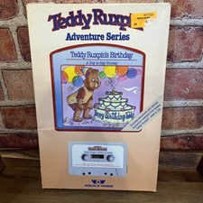 Teddy Ruxpin Adventure Series Story Book  Cassette Teddy Ruxpin Lullabies 6F 