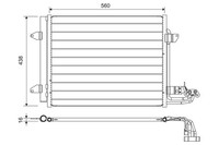 Valeo Kondensator Klimaanlage 817806 FüR VW Touran Caddy 2KA 1T2 1T1 Aluminium 3