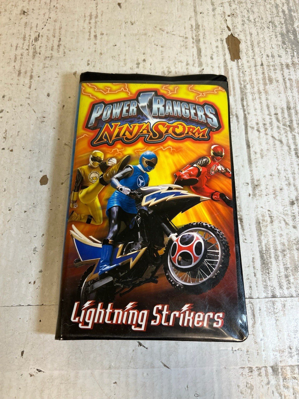 Power Rangers Ninja Storm Vol 3 Lightning Strikes (VHS 2003) Clamshell w/ insert