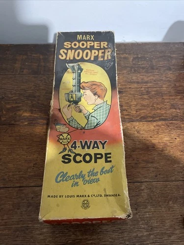 Vintage Louis MARX Toys Sooper Snooper 4 Way Scope (1960s)
