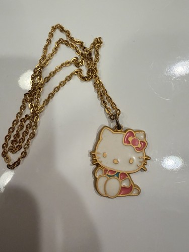 Vintage 1985 Sanrio Hello Kitty Necklace