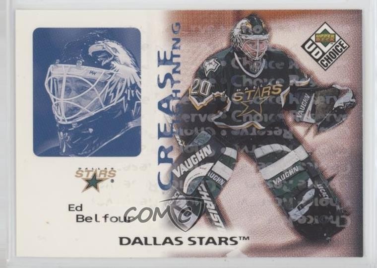 1998-99 Upper Deck UD Choice Crease Lightning Reserve Ed Belfour #249 HOF je2