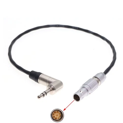 3.5Mm Jack To Ext 9 Pin Tentacle Timecode Cable For Red Komodo 6K Digital Camera