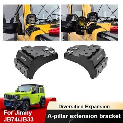 For Suzuki Jimny 19- A-pillar Spotlight Searchlight Holder Quick-release Bracket