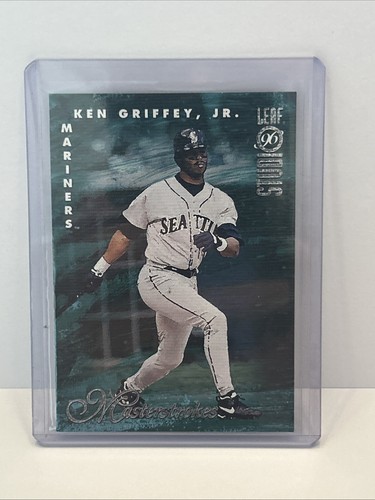 1996 Leaf Masterstrokes Ken Griffey Jr. Insert card #'d /5000 MARINERS! HOF!