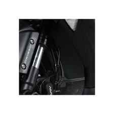 R&G Racing Aluminum Radiator Guard - Black, 1 Piece RAD0243BKCL77