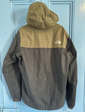 The North Face DryVent Hooded Full Zip Jacket Mens S Polyester Black