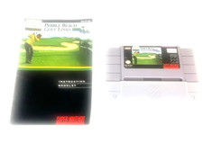 True Golf Classics: Pebble Beach And Instruction Booklet (SNES, 1992)
