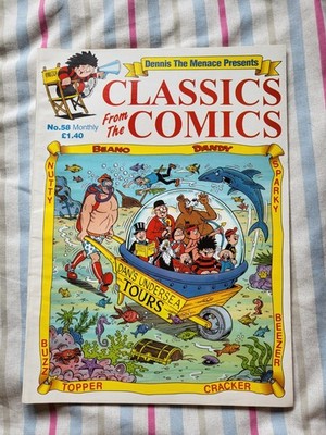 Dennis the menace presents Classics from the comics no.58  Beano Dandy Nutty etc