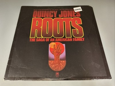 ROOTS (The Saga Of An American Family) LP 1977 Quincy Jones- Free Shipping