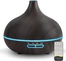 Diffusers for Essential Oils Large Room, 550Ml Essential Oil Diffusers, 7 Colors