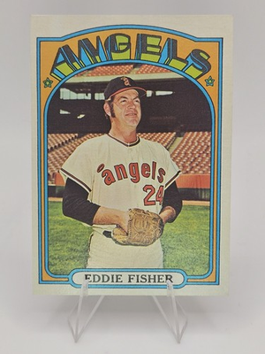 #ad 1972 Topps High # Eddie Fisher #689 Clean And Crisp EX MB $5.99