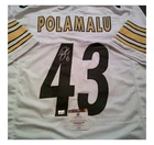New ListingTroy Polamalu Signed Pittsburgh Steelers #43 Football Jersey, COA