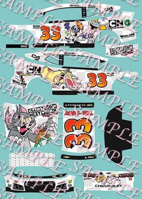 PreOrder  2026 Austin Hill Cartoon Network 1/64 Peel& StickDecals