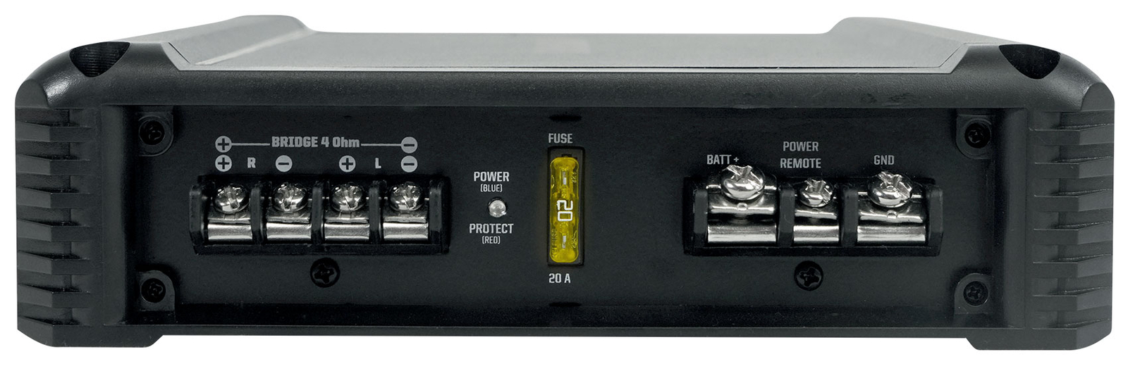 Memphis Audio SRX1502 2-канальный автомобильный стереоусилитель со среднеквадратичной мощностью 150 Вт и сопротивлением 2 Ом