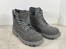 Timberland Pro Sawhorse 6" Composite Safety Toe Boots Mens Size 6.5 Grey
