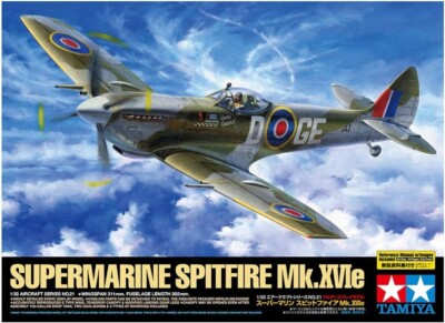 Tamiya Aircraft Series No.21 Supermarine Spitfire Mk.XVIe 60321 Model Kit 1/32