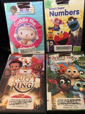 KIDS DVDS-BUBBLE GUPPIES, CUDDLE ME LAMBIE, ELMO, ANIMAL BABY EXPLORERS