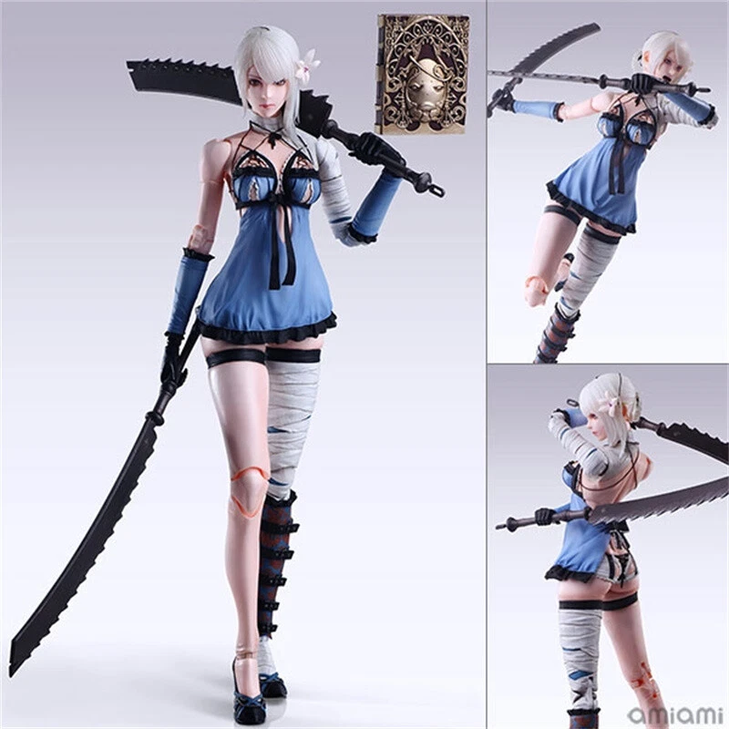NieR Replicant Play Arts Kai Kaine Action Figure Model Toy New No Box - Image 2 of 4