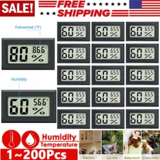 Mini Digital LCD Thermometer Hygrometer Meter Temperature Humidity Monitor Lot