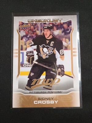 2014-15 Upper Deck MVP Hockey Sidney Crosby #200 Checklist