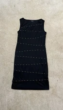 Ivy & Blue Dress Black with nail-head design sz:10