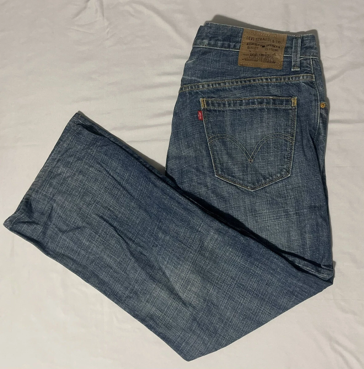 Levis 557 bootcut best sale jeans