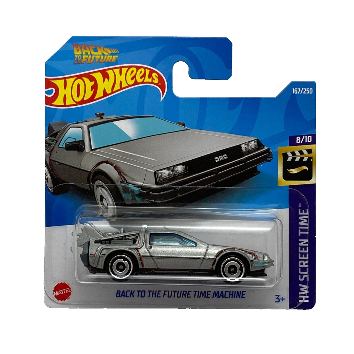 Back to the Future Time Machine Hot Wheels Screen Time 2022 Short