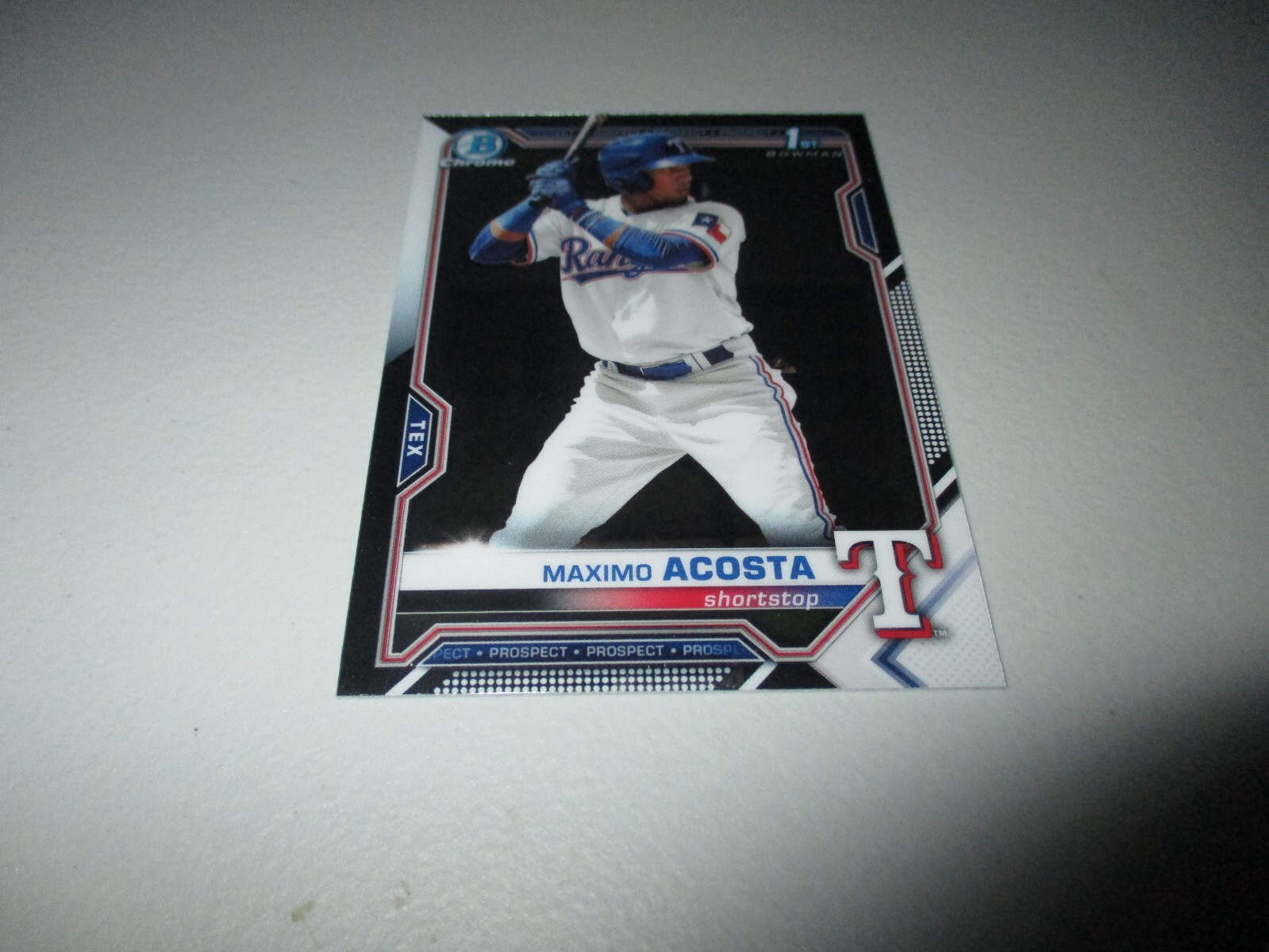 Maximo Acosta 2021 1st Bowman Chrome Prospects #BCP-7