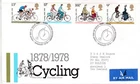 GB 1978 Cycling FDC Harrogate Special cancel typed with enclosure VGC