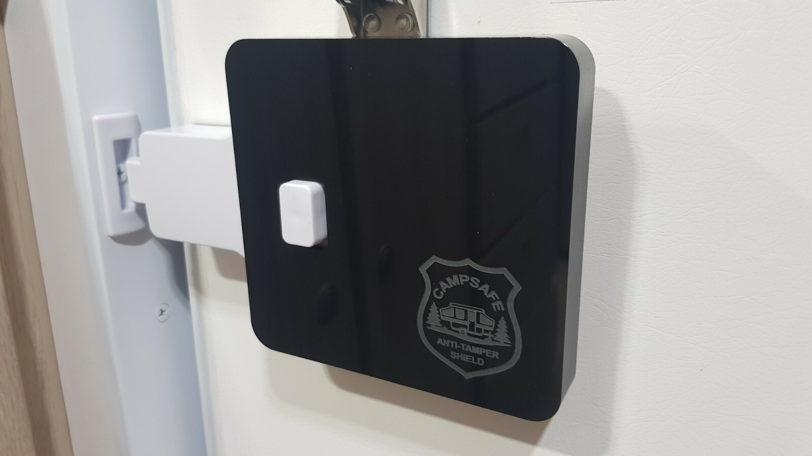 CAMPSAFE AntiTamper Door Lock Security Shield for Jayco Camper Van