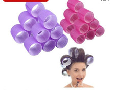 Jumbo Size Hair Roller Sets Self Grip Salon Hair Dressing Curlers 2 Size 24 Pack