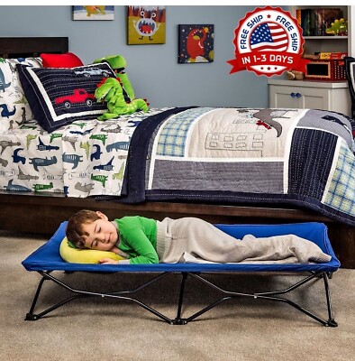 Cama Portátil Y Plegable Para Niños Con Sábana Ajustable Y Bolso De Viaje NEW US