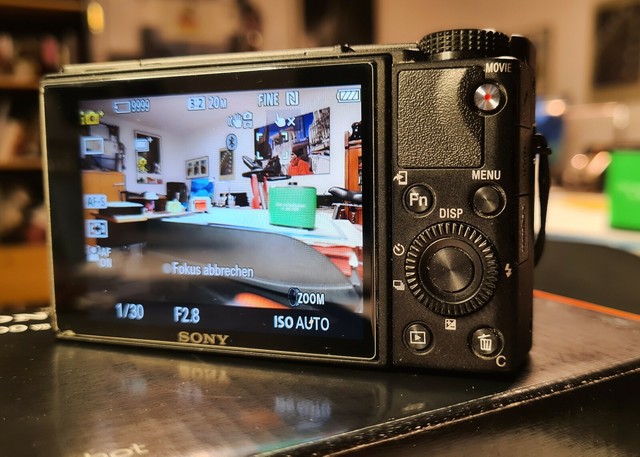 Rx100 Vii Kompaktkamera Suvern Af Dscrx100m7 Sony Dk