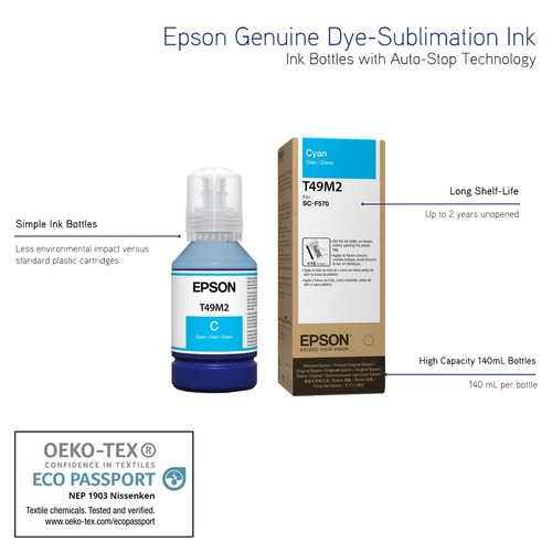 Epson SureColor Tintenset für Epson F170 & Epson F570 - 4er Pack - Bild 4 von 8