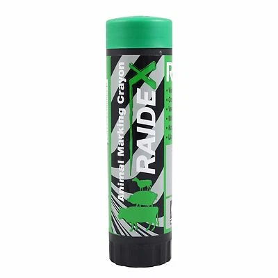 Raidex Viehzeichenstift Grün, Markierungsstift zur Kennzeichnung von Tieren