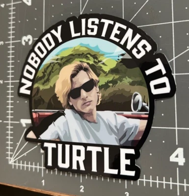 North Shore | Turtle | Surfing | Pipeline | No one listens to Turtle | Sticker
