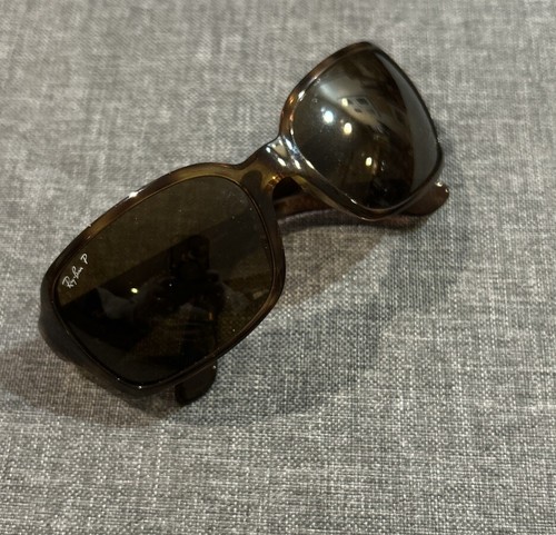 Ray Ban Sunglasses With Case And Cleaning Cloth Brown Frame Brown Lens