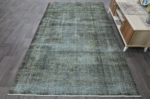 Oushak 5x9,Turkish Rug,vintage,anatolian,BLACK,kilim,Bohemian,handmade,wool