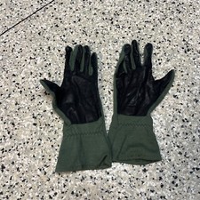 NOMEX FLIGHT FLYERS GLOVES PILOT FIRE RESISTANT Green Large