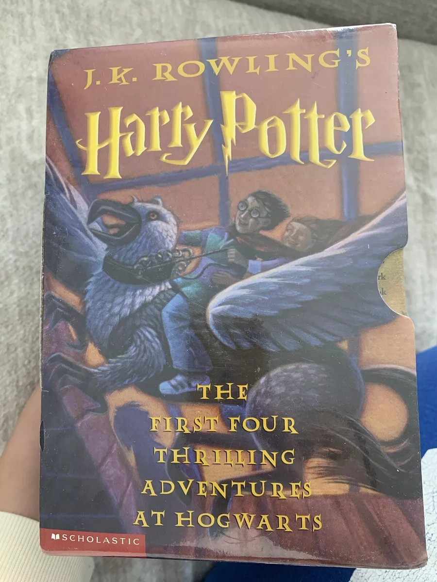 Harry Potter Book Set 1-4 Scholastic Books Paperback New Sealed