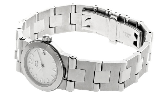 MOVADO Vizio Stainless Steel White Dial Bracelet Women