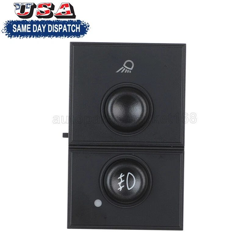 Interruptor de botão de lâmpada de neblina 15143597 para GMC Silverado/Sierra 1500 2500 3500 - Imagem 3 de 4