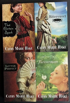 4 Cathy Marie Hake Books-All titles and pictures listed
