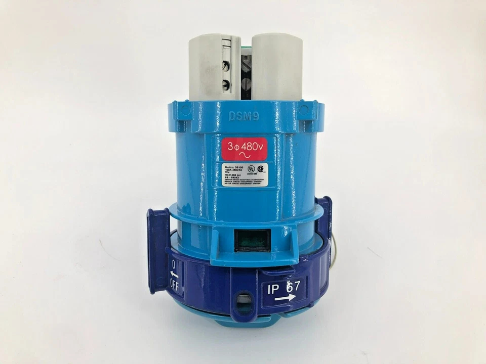 New Meltric 89-94043 Receptacle 100A 480V DB100 - Image 3 of 4